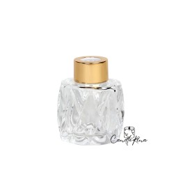 Δοχείο για diffuser βιδωτό 50ml οβάλ(με καπάκι και τάπα)