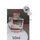 Δοχείο για diffuser τετράγωνο βιδωτό 50ml (με καπάκι και τάπα)