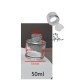 Δοχείο για diffuser κυλινδρικό βιδωτό 50ml (με καπάκι και τάπα)