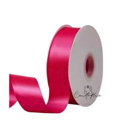 Κορδέλα σατέν διπλής όψης 6mm x 10m τριανταφυλλί