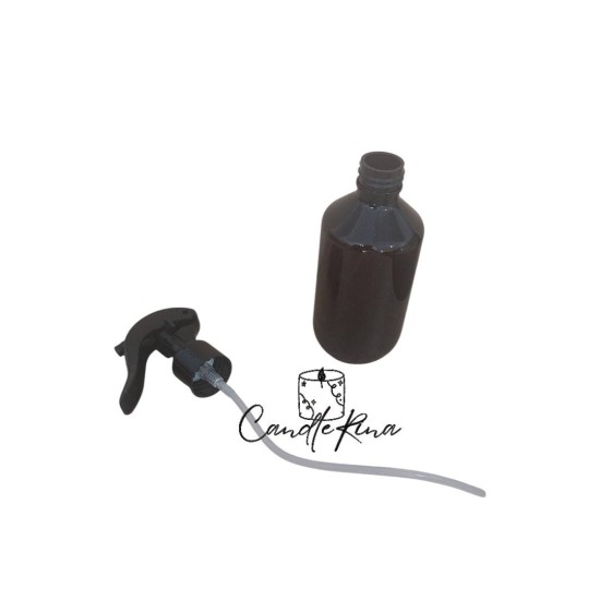 Πλαστικό μπουκάλι με spray 200ml ασφαλείας
