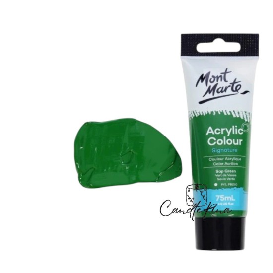 Ακρυλικό Χρώμα Mont Marte 75ml Studio Sap Green - πράσινο