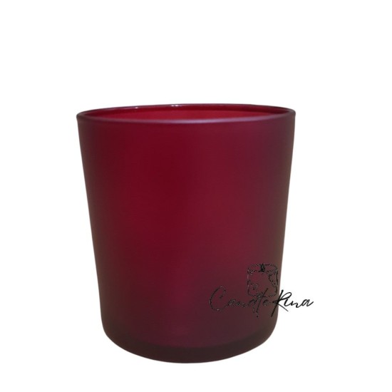 Γυάλινο Ποτήρι 350ml κόκκινο,  φ 8.5 x 8.9 cm (12ΑΔΑ) 2.00/τμχ 93600