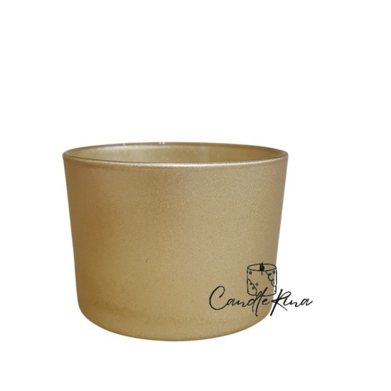 Γυάλινο Ποτήρι 205ml χρυσό, φ 8.2 x 5.8 cm (12ΑΔΑ) 1,90/τμχ 55600