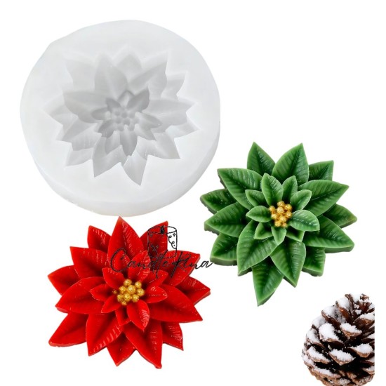 Καλούπι σιλικόνης λουλούδι αλεξανδρινό