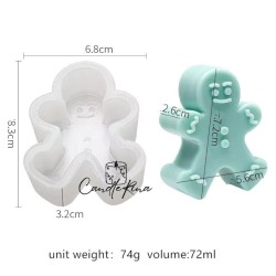 Καλούπι σιλικόνης gingerbread