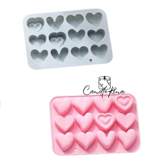 Καλούπι σιλικόνης καρδιές melts
