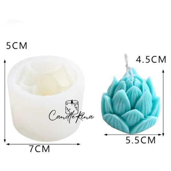 Καλούπι σιλικόνης λουλούδι 6