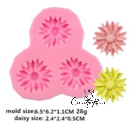Καλούπι σιλικόνης λουλούδια
