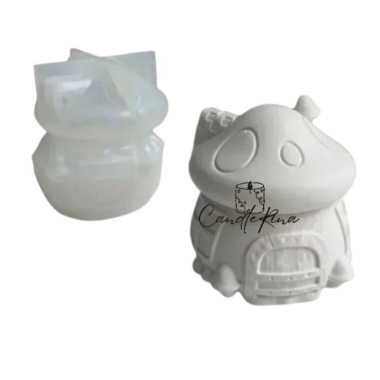 Καλούπι σιλικόνης μανιταρόσπιτο