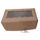 Κουτί συσκευασίας δώρου kraft ενισχυμένο 17.5x9.5x8 cm