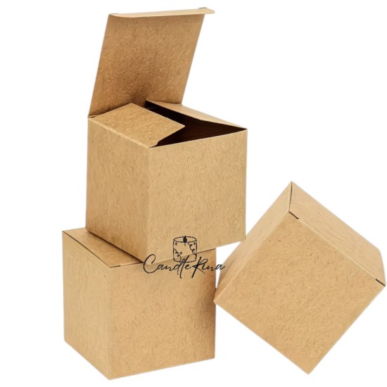 Κουτί συσκευασίας kraft 9x9x9 cm
