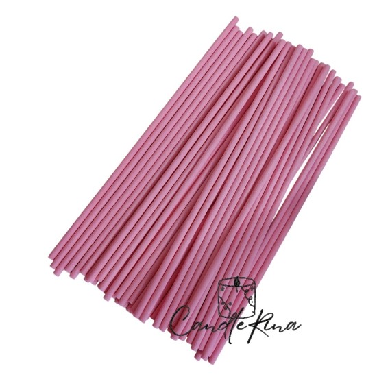 Fibre sticks για αρωματικά χώρου ροζ 20 cm x 4mm