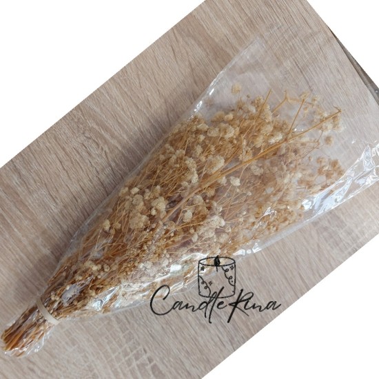 Αποξηραμένη γυψοφύλλη μπεζ (32-40gr)