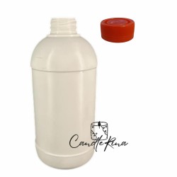 Πλαστικό HDPE δοχείο 1L με καπάκι