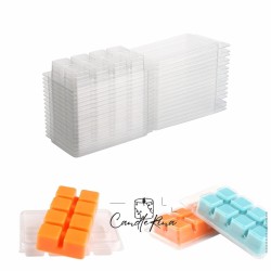 Πλαστική θήκη για wax melts σχήμα τετράγωνο