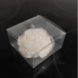 Πλαστικό κουτί αναδιπλούμενο 8x8x4cm